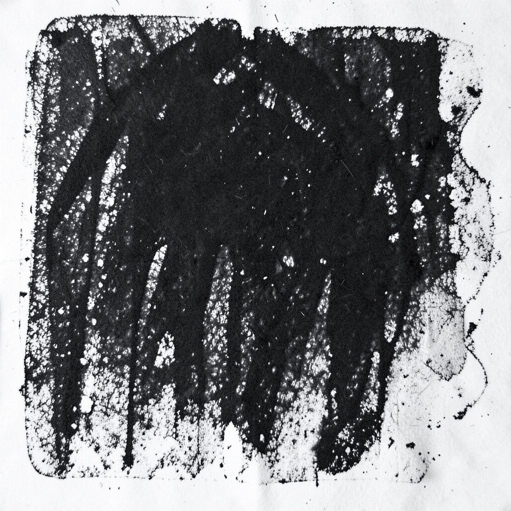 Minimal charcoal sketch of a team workspace, neutral monochrome tones.